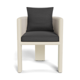 Palm Beach Aluminium Dining Chair | Aluminium Bone, Panama Grafito, Rope Shell