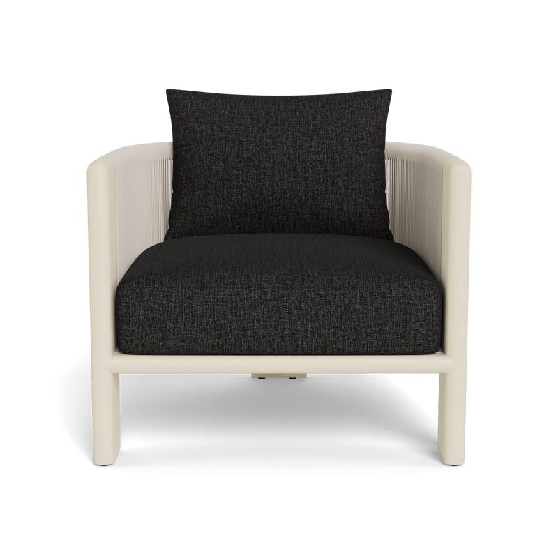 Palm Beach Aluminium Lounge Chair | Aluminium Bone, Copacabana Midnight, Rope Shell