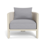 Palm Beach Aluminium Lounge Chair | Aluminium Bone, Panama Cloud, Rope Shell