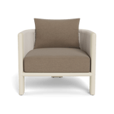 Palm Beach Aluminium Lounge Chair | Aluminium Bone, Panama Coco, Rope Shell