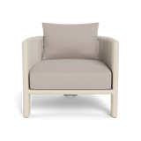 Palm Beach Aluminium Lounge Chair | Aluminium Bone, Panama Marble, Rope Shell