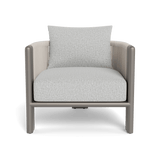 Palm Beach Aluminium Lounge Chair | Aluminium Taupe, Copacabana Sand, Rope Shell