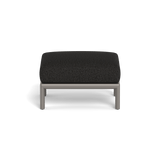 Palm Beach Aluminium Ottoman | Aluminium Taupe, Copacabana Midnight,