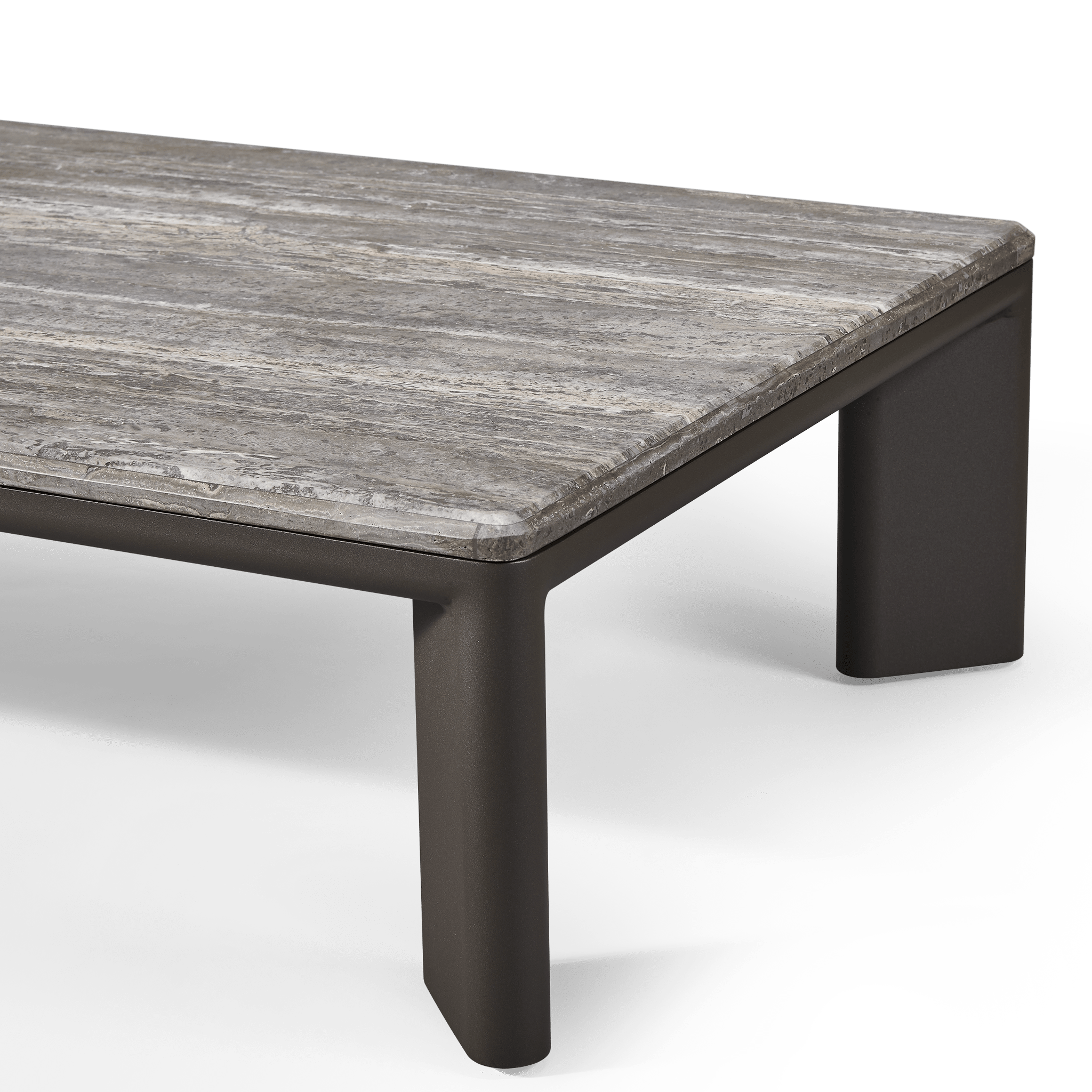 Palm Beach Aluminium Rectangle Coffee Table – Harbour Outdoor Australia