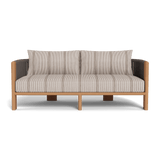 Palm Beach Teak 2 Seat Sofa | Teak Natural, Bateau Cocoon, Rope Stone