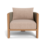 Palm Beach Teak Lounge Chair | Teak Natural, Altona Sand, Rope Stone