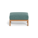 Palm Beach Teak Ottoman | Teak Natural, Altona Dew,