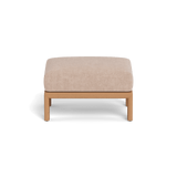 Palm Beach Teak Ottoman | Teak Natural, Altona Sand,