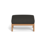 Palm Beach Teak Ottoman | Teak Natural, Monterey Charcoal,