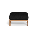 Palm Beach Teak Ottoman | Teak Natural, Pebble Charcoal,