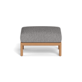 Palm Beach Teak Ottoman | Teak Natural, Pebble Fog,