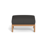 Palm Beach Teak Ottoman | Teak Natural, Stirling Shadow,