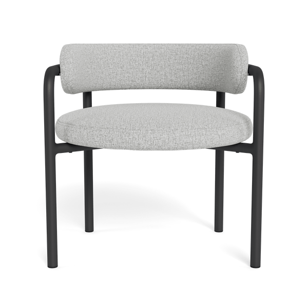 Porto Aluminum Club Chair | Aluminum Asteroid, Copacabana Sand,