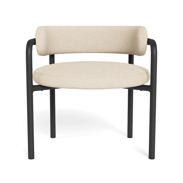 Porto Aluminum Club Chair | Aluminum Asteroid, Riviera Sand,