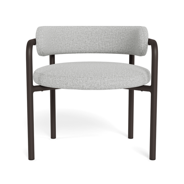 Porto Aluminum Club Chair | Aluminum Bronze, Copacabana Sand,