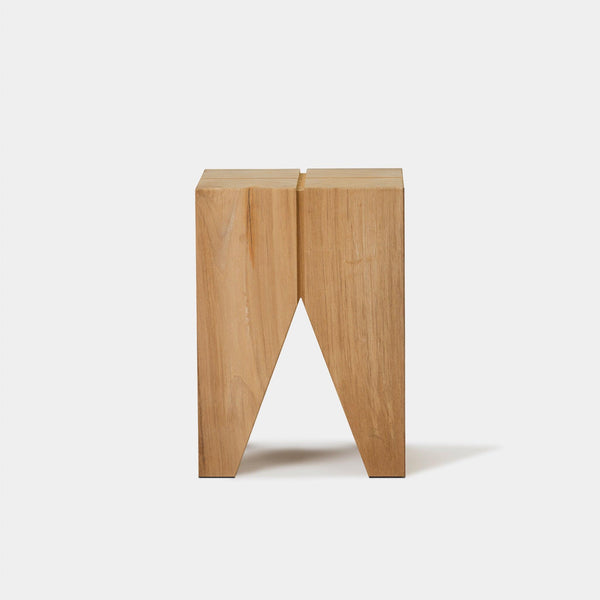 Pure Triangle Side Table | Teak Natural, ,