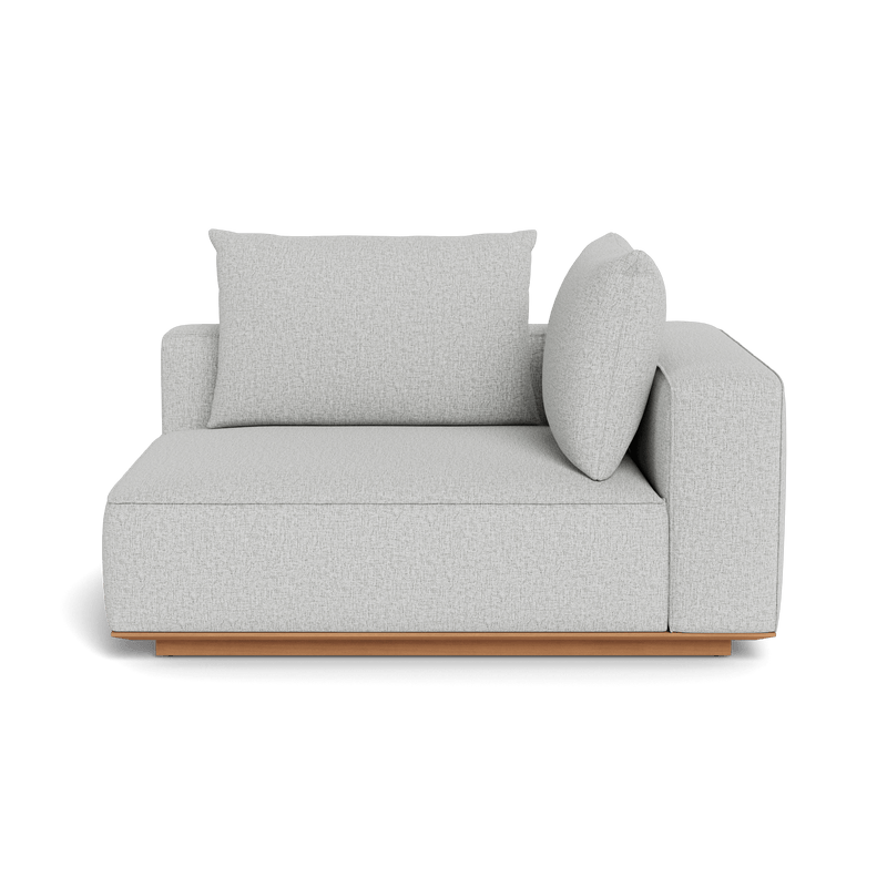 Santorini Outdoor Short Return Right | Teak Natural, Copacabana Sand,
