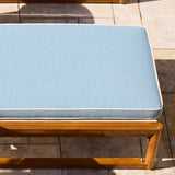 Sydney Club Chair | High Gloss Teak, Sorrento Sky, Sorrento Bianco