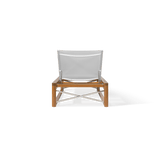 Sydney Sun Lounge | High Gloss Teak, No Cushion, No Welt