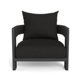 Victoria Lounge Chair | Aluminum Asteroid, Copacabana Midnight,