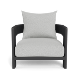 Victoria Lounge Chair | Aluminum Asteroid, Copacabana Sand,