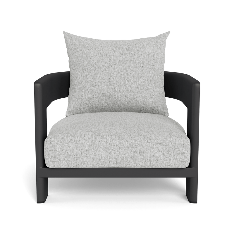 Victoria Lounge Chair | Aluminum Asteroid, Copacabana Sand,