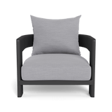 Victoria Lounge Chair | Aluminum Asteroid, Panama Cloud,