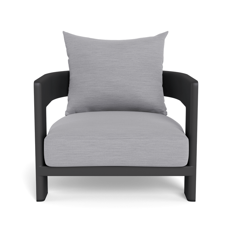 Victoria Lounge Chair | Aluminum Asteroid, Panama Cloud,