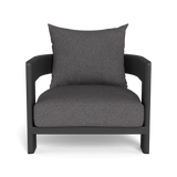Victoria Lounge Chair | Aluminum Asteroid, Riviera Slate,