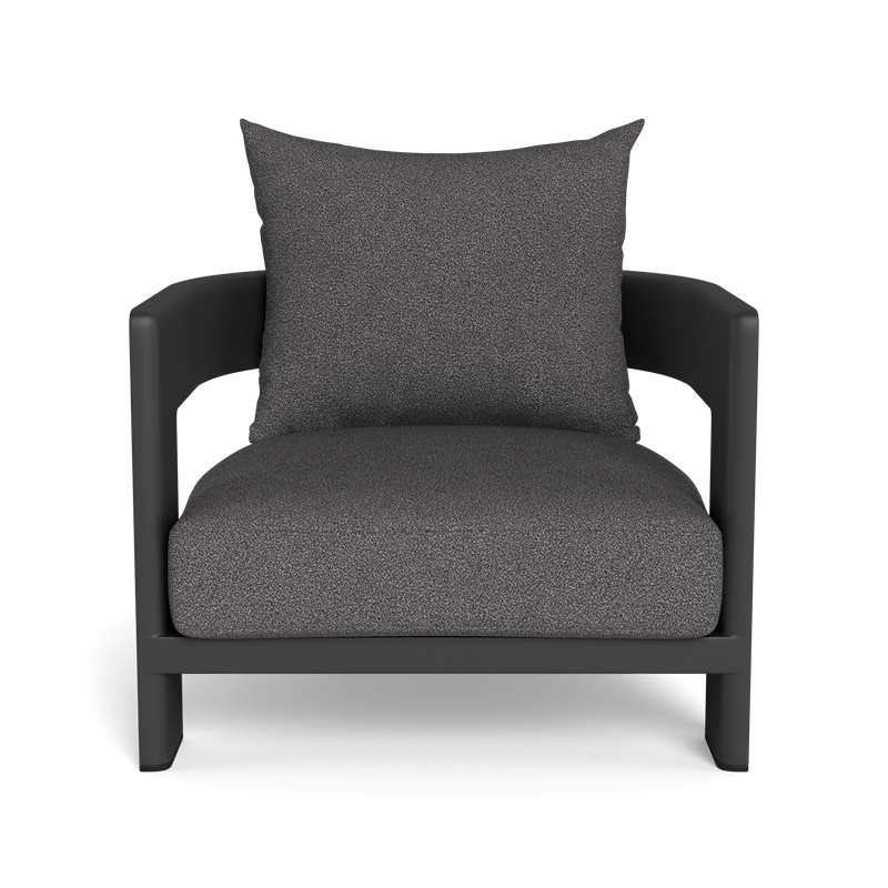 Victoria Lounge Chair | Aluminum Asteroid, Riviera Slate,