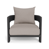 Victoria Lounge Chair | Aluminum Asteroid, Riviera Stone,