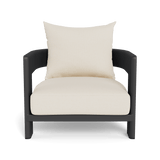 Victoria Lounge Chair | Aluminum Asteroid, Siesta Ivory,