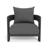 Victoria Lounge Chair | Aluminum Asteroid, Siesta Slate,