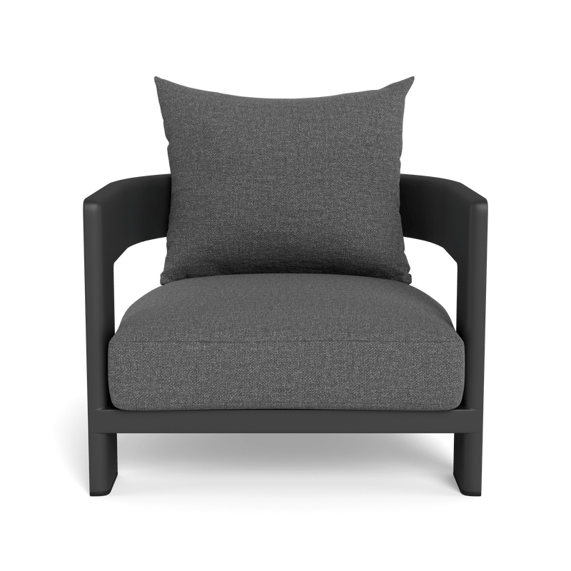 Victoria Lounge Chair | Aluminum Asteroid, Siesta Slate,