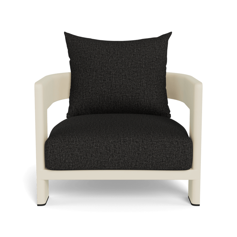 Victoria Lounge Chair | Aluminum Bone, Copacabana Midnight,