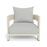 Victoria Lounge Chair | Aluminum Bone, Copacabana Sand,