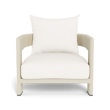 Victoria Lounge Chair | Aluminum Bone, Panama Blanco,