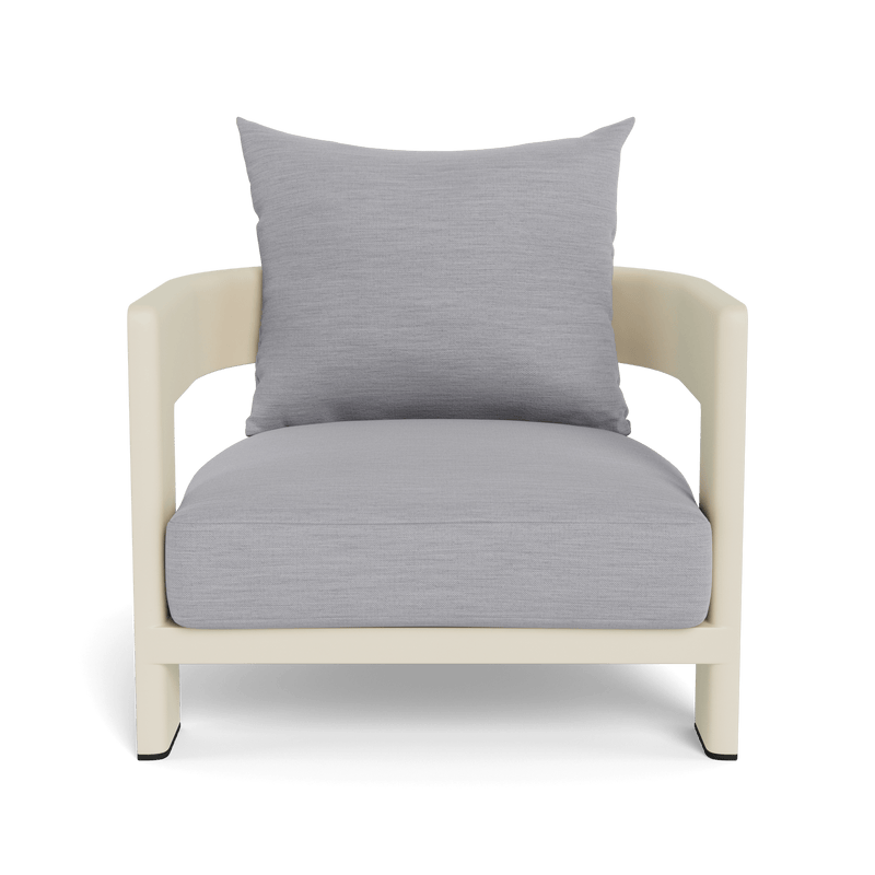 Victoria Lounge Chair | Aluminum Bone, Panama Cloud,