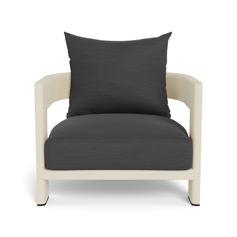 Victoria Lounge Chair | Aluminum Bone, Panama Grafito,