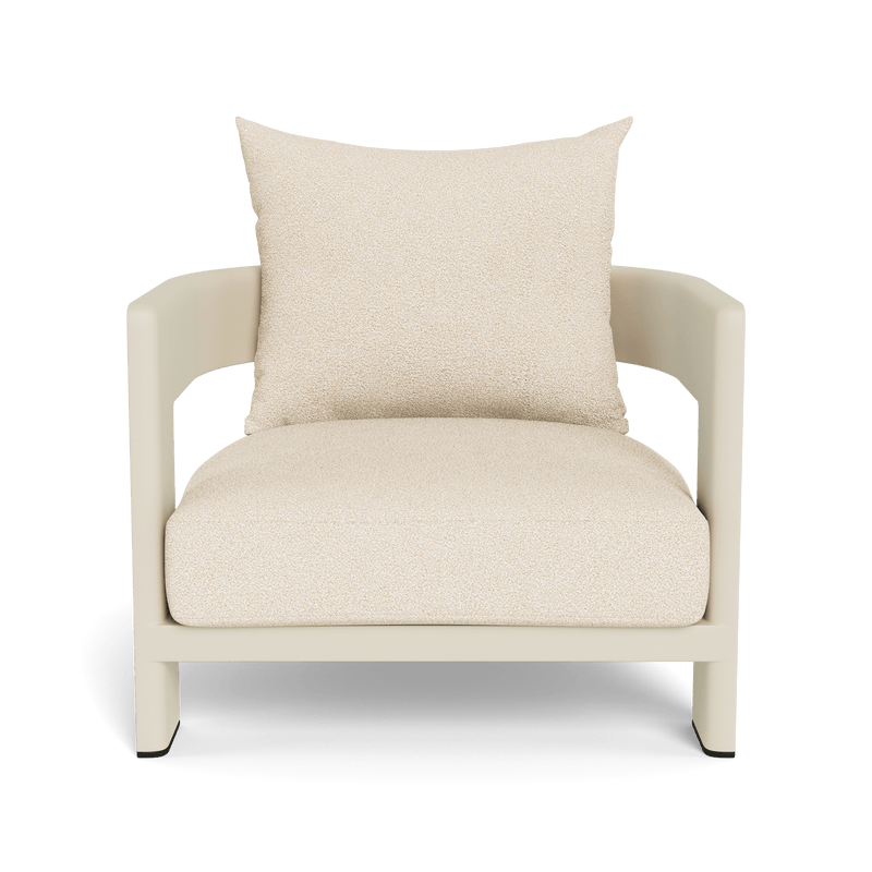 Victoria Lounge Chair | Aluminum Bone, Riviera Sand,
