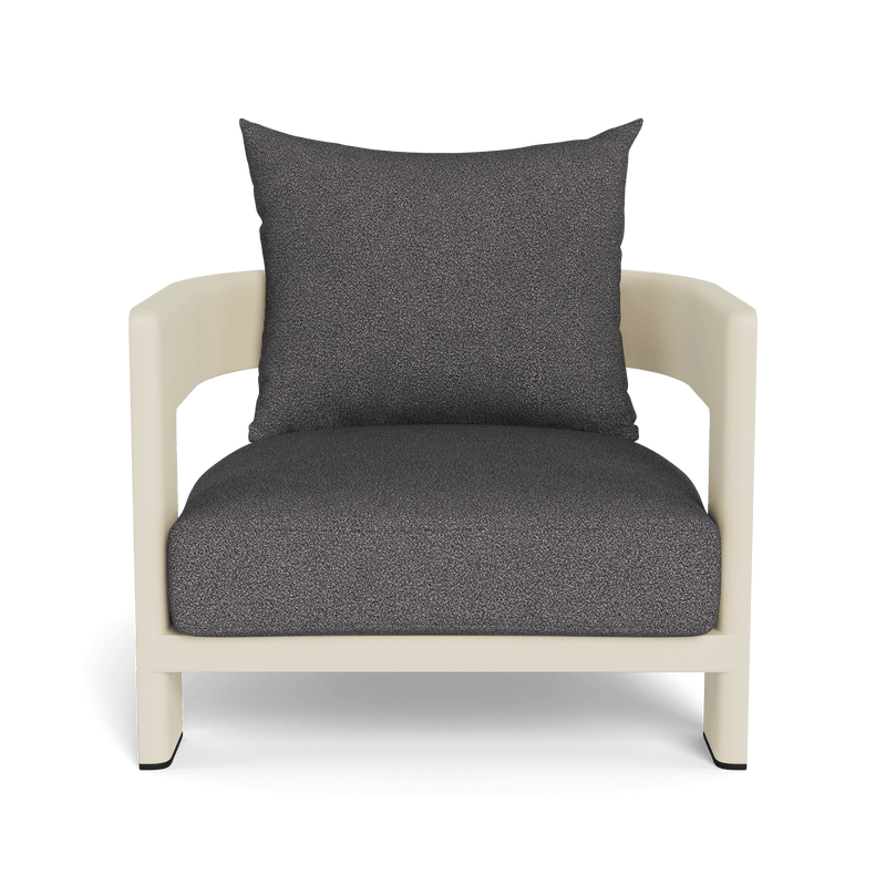 Victoria Lounge Chair | Aluminum Bone, Riviera Slate,