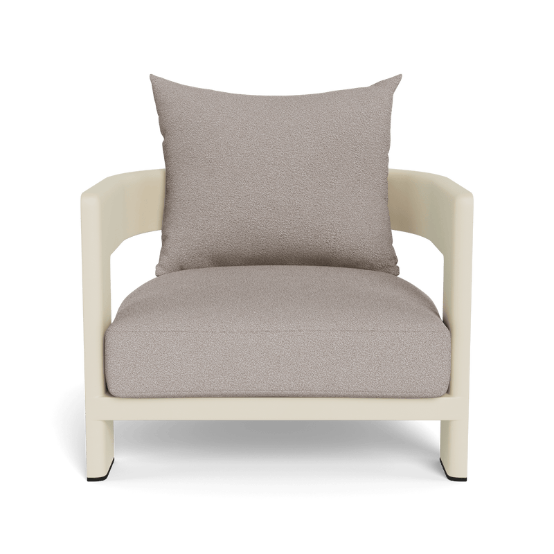 Victoria Lounge Chair | Aluminum Bone, Riviera Stone,