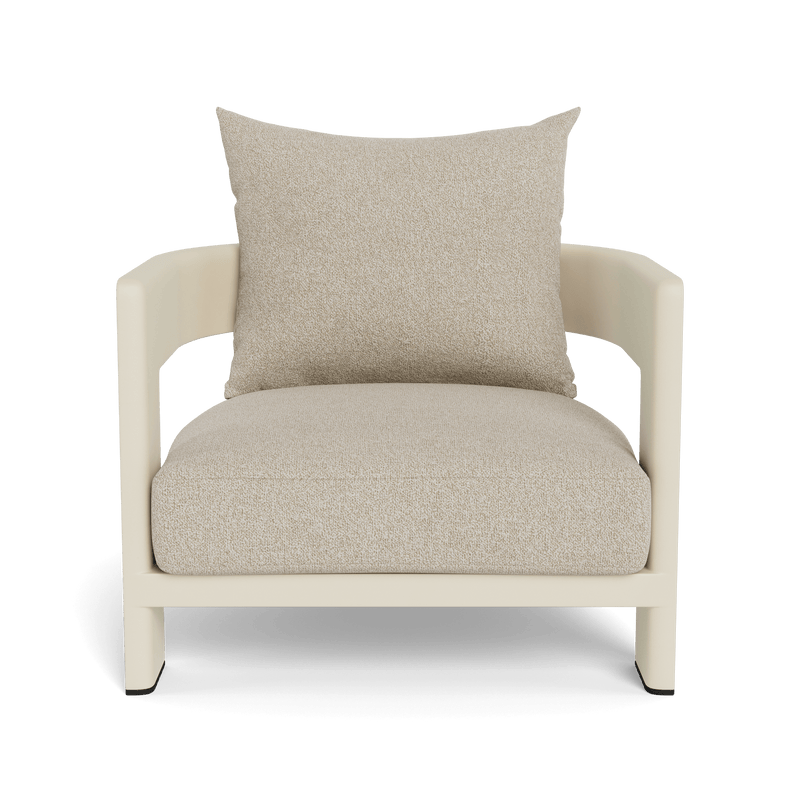 Victoria Lounge Chair | Aluminum Bone, Siesta Taupe,