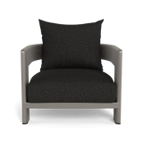 Victoria Lounge Chair | Aluminum Taupe, Copacabana Midnight,