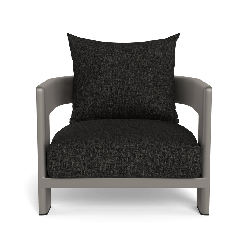 Victoria Lounge Chair | Aluminum Taupe, Copacabana Midnight,