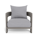 Victoria Lounge Chair | Aluminum Taupe, Panama Cloud,