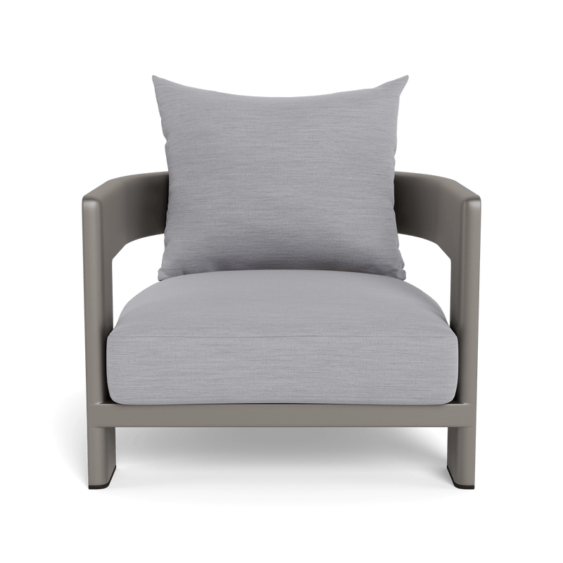 Victoria Lounge Chair | Aluminum Taupe, Panama Cloud,