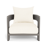 Victoria Lounge Chair | Aluminum Taupe, Riviera Ivory,