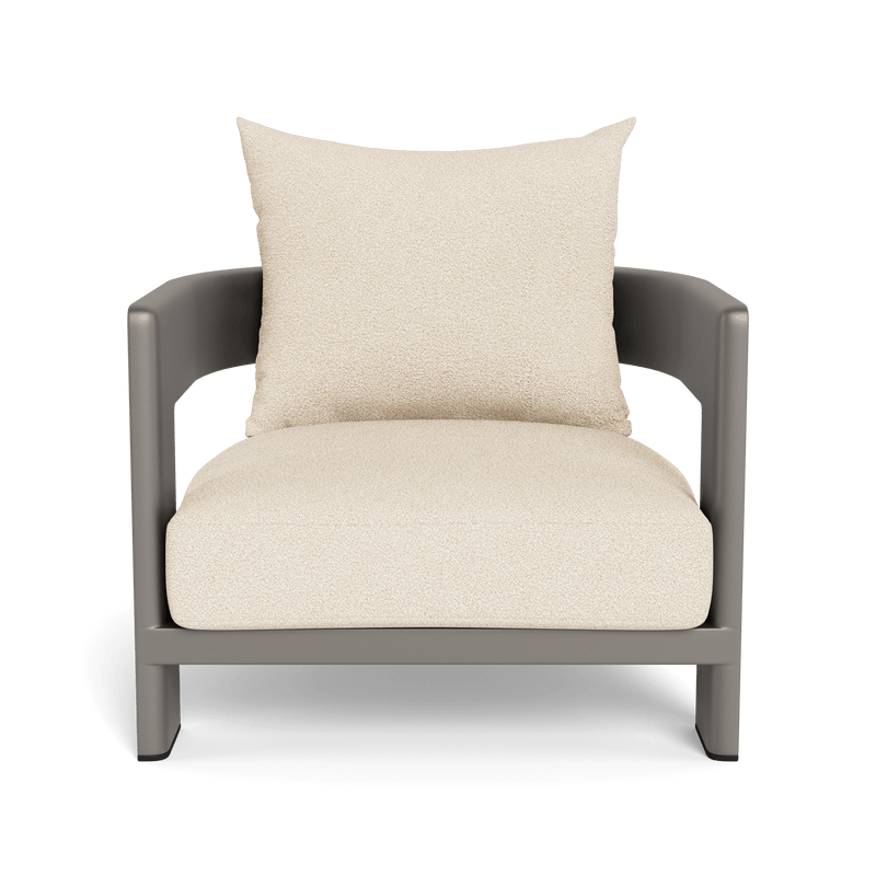 Victoria Lounge Chair | Aluminum Taupe, Riviera Sand,