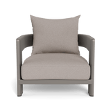 Victoria Lounge Chair | Aluminum Taupe, Riviera Stone,